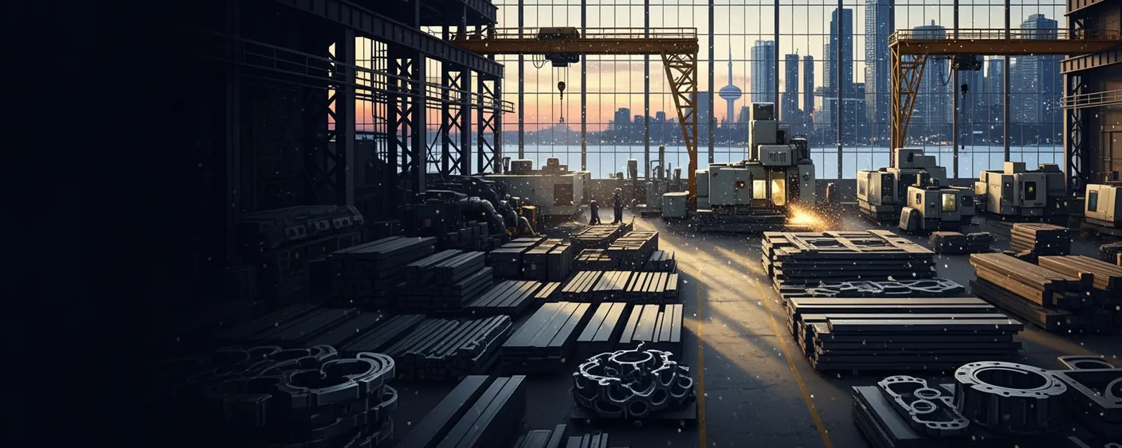 Industrial Goods and Manufacturing industry in Canada — illustrated cover for the Industrial Goods and Manufacturing Landscape of Canada