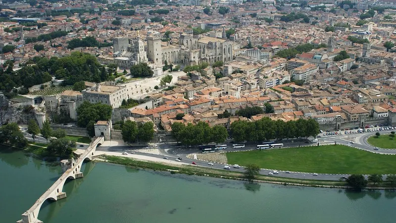 Avignon skyline — Industrial Goods and Manufacturing hub in France