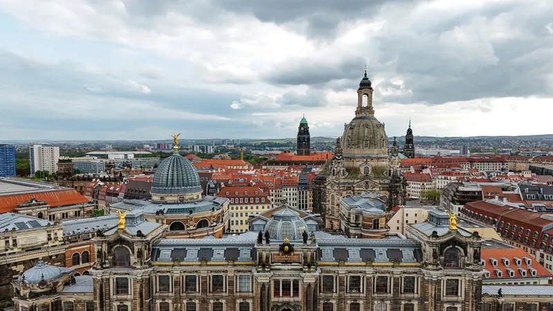 Dresden skyline — Industrial Goods and Manufacturing hub in Germany