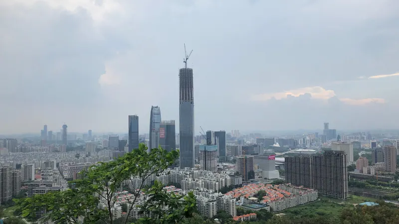 Dongguan skyline — Internet of Things - Industry Applications hub in China