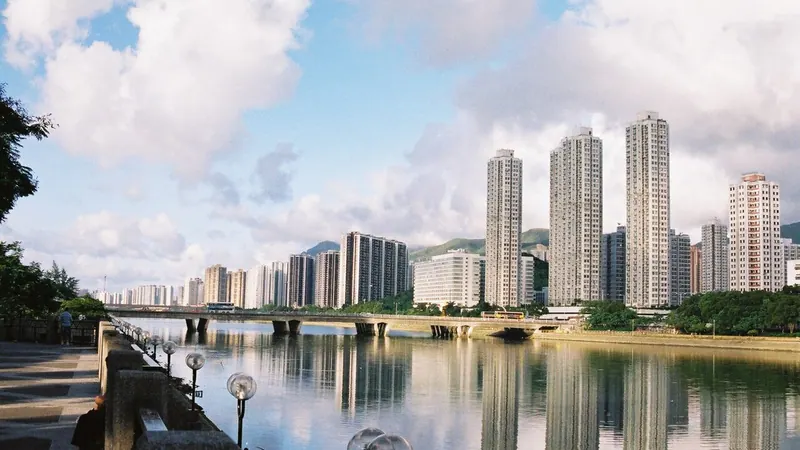 Sha Tin skyline — Investment Industry hub in Singapore