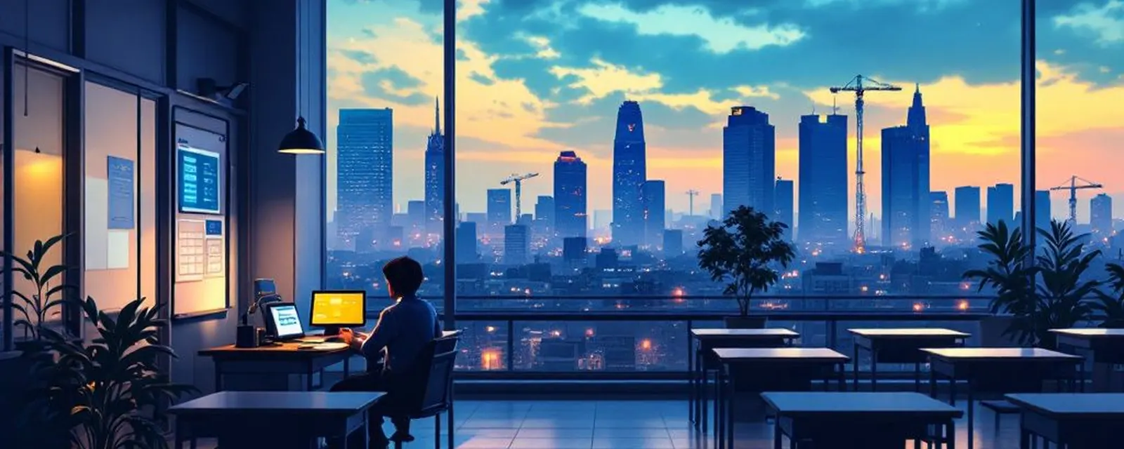 School and Campus Software industry in India — illustrated cover for the School and Campus Software Landscape of India