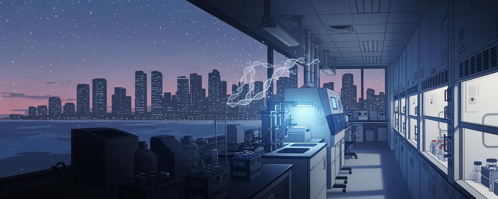 Life Sciences industry in Canada — illustrated cover for the Life Sciences Landscape of Canada