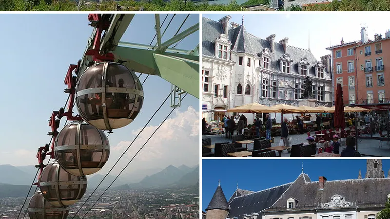 Grenoble skyline — Life Sciences hub in France