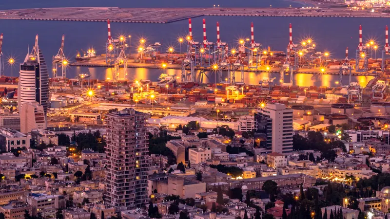 Haifa skyline — Life Sciences hub in Israel