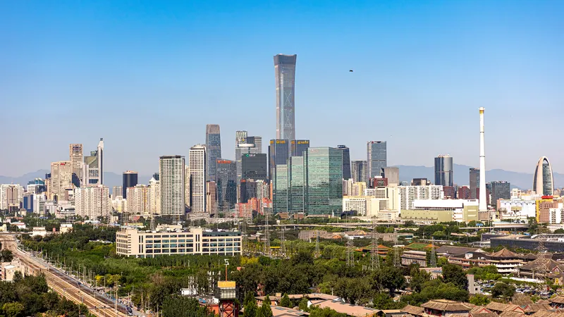 Beijing skyline — Media & Entertainment hub in China