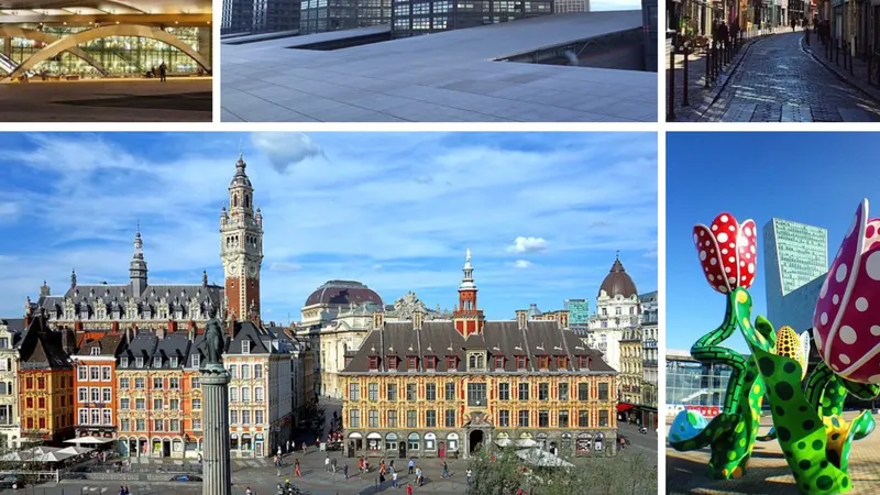 Lille skyline — Media & Entertainment hub in France