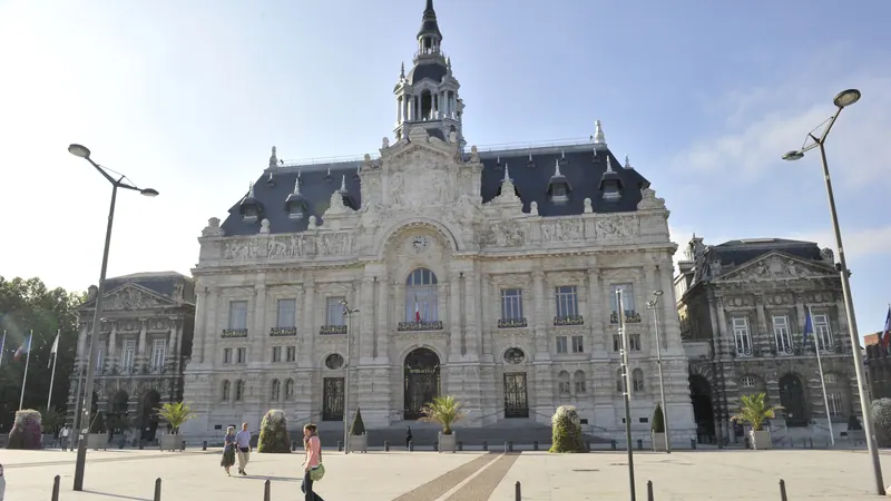 Roubaix skyline — Media & Entertainment hub in France