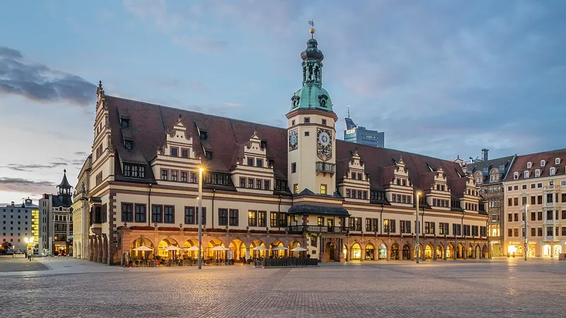 Leipzig skyline — Media & Entertainment hub in Germany