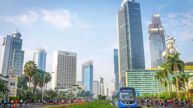 Jakarta skyline — Media & Entertainment hub in Indonesia