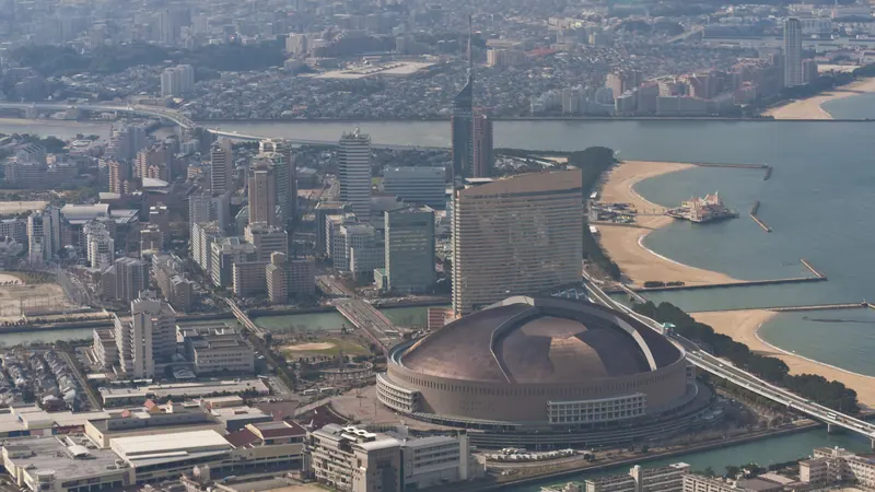 Fukuoka skyline — Media & Entertainment hub in Japan