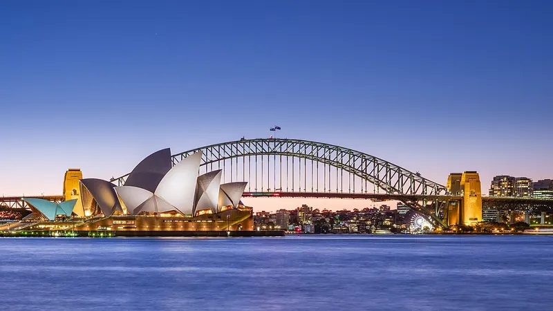 Sydney skyline — Mining hub in Australia