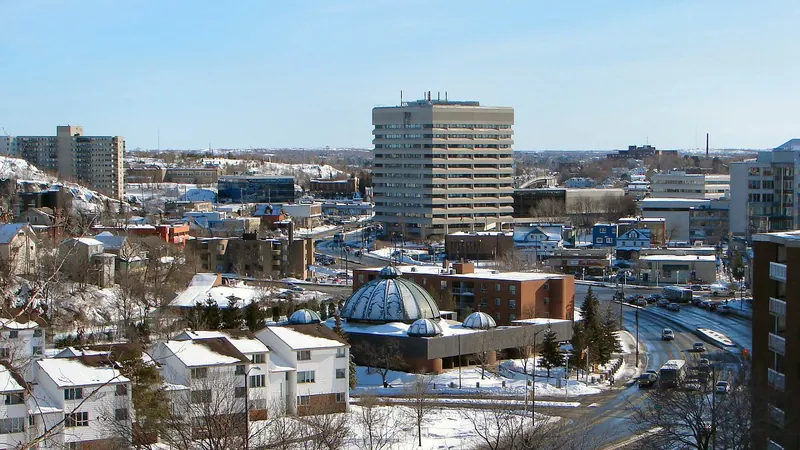 Greater Sudbury skyline — Mining hub in Canada