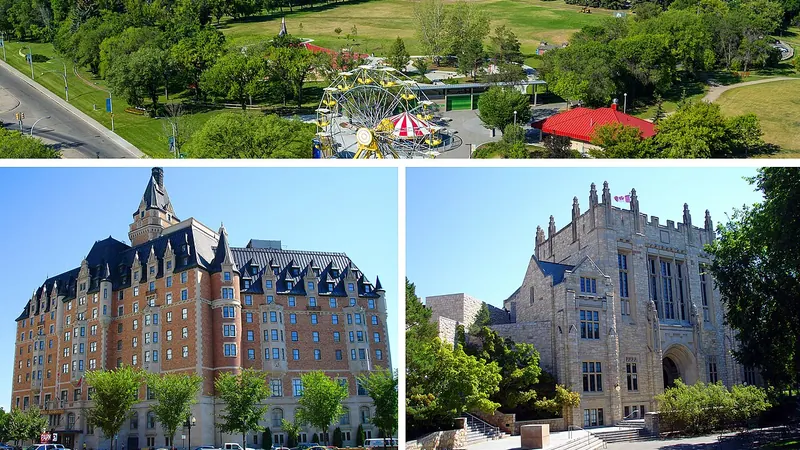 Saskatoon skyline — Mining hub in Canada