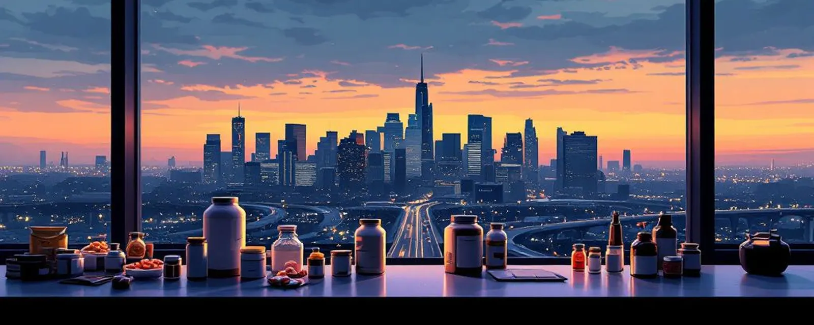 Nutrition and Supplements industry in the United States — illustrated cover for the Nutrition and Supplements Landscape of the United States
