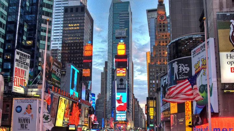 New York City skyline — Business Process Automation hub in the United States