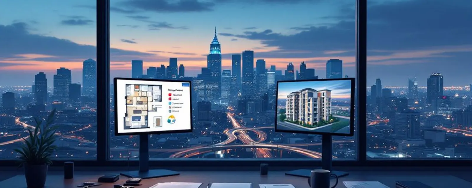 PropTech industry in the United States — illustrated cover for the PropTech Landscape of the United States