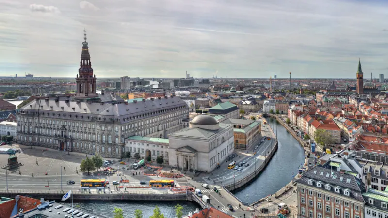 Copenhagen skyline — Retail hub in Denmark