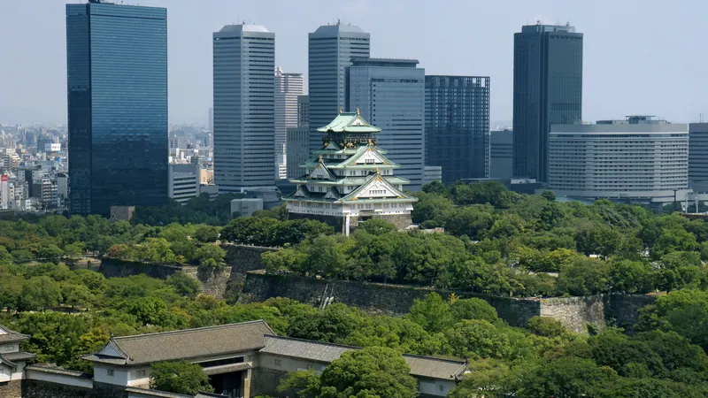 Osaka skyline — Retail hub in Japan