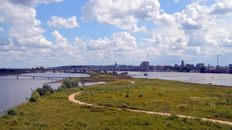Nijmegen skyline — Retail hub in the Netherlands