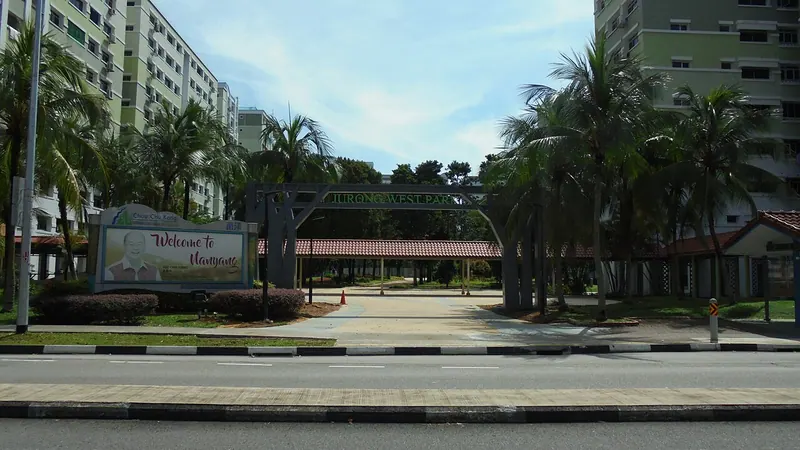 Jurong West skyline — Retail hub in Singapore