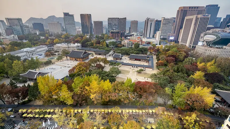 Seoul skyline — Retail hub in South Korea