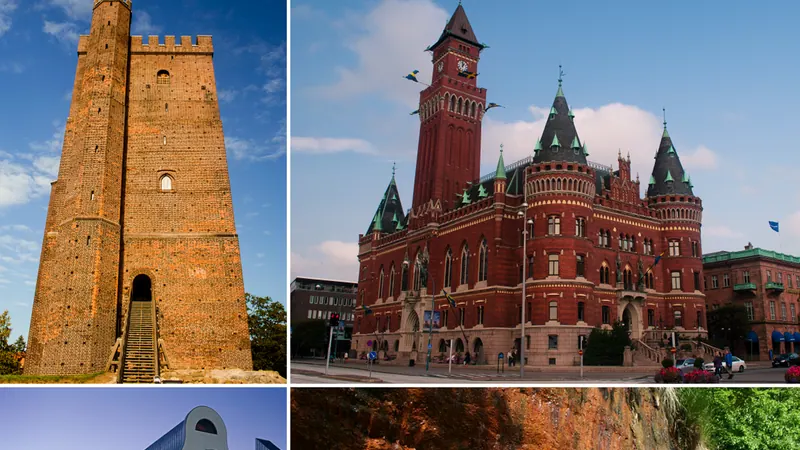 Helsingborg skyline — Retail hub in Sweden
