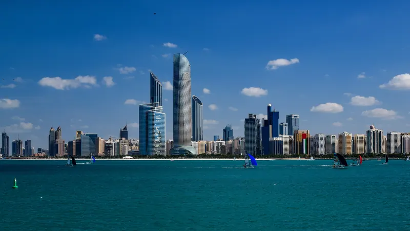 Abu Dhabi skyline — Retail hub in the United Arab Emirates