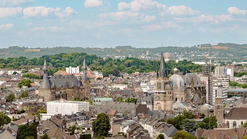 Aachen skyline — Semiconductors hub in Germany