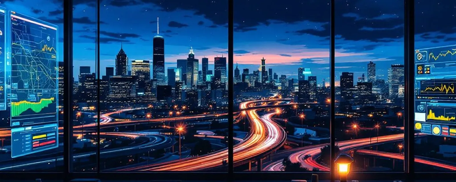 Smart Cities industry in the United States — illustrated cover for the Smart Cities Landscape of the United States