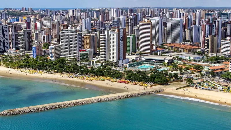 Fortaleza skyline — Telecom hub in Brazil
