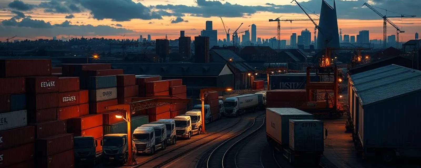Transportation and Logistics industry in Germany — illustrated cover for the Transportation and Logistics Landscape of Germany
