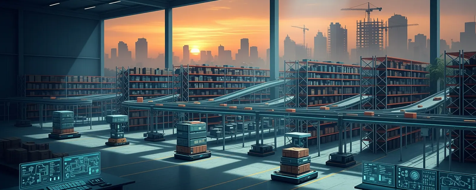 Transportation and Logistics Tech industry in India — illustrated cover for the Transportation and Logistics Tech Landscape of India