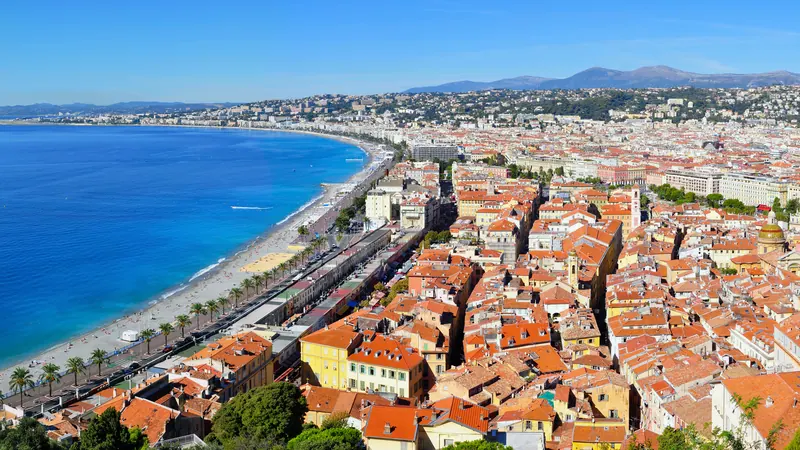 Nice skyline — Travel and Hospitality hub in France