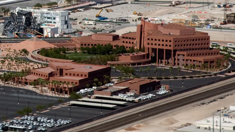 Las Vegas skyline — Travel and Hospitality hub in the United States