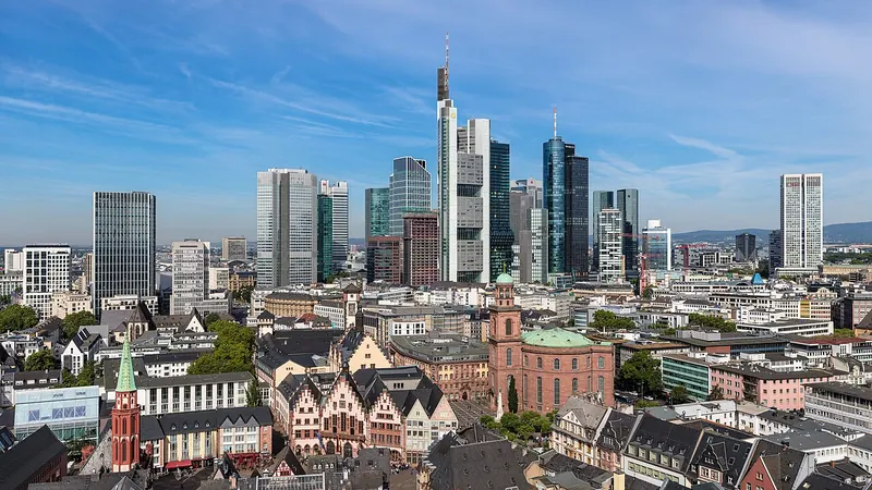 Frankfurt skyline — Travel and Hospitality Tech hub in Germany