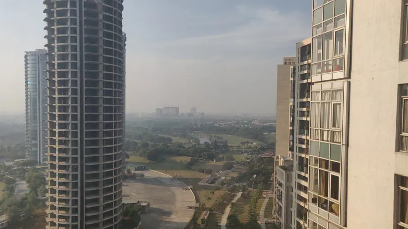 Noida skyline — Travel and Hospitality Tech hub in India