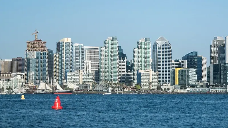 San Diego skyline — Wearables hub in the United States