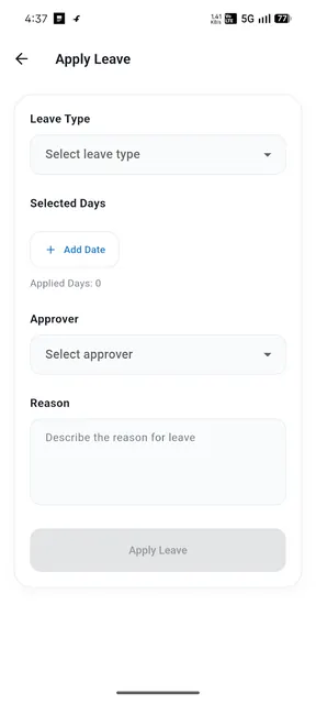 Octawire HRM screenshot 5
