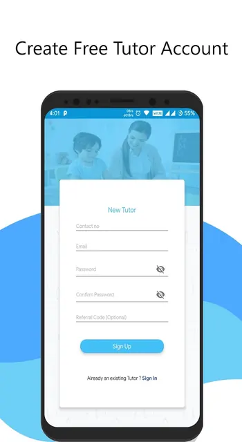 GharPeShiksha for Tutors screenshot 1