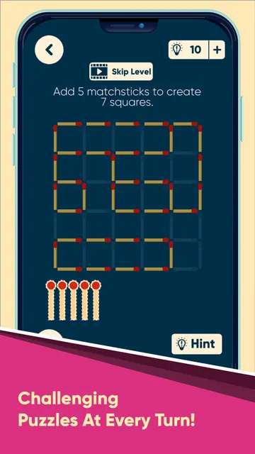 Matchstick Master: Math Riddle screenshot 1