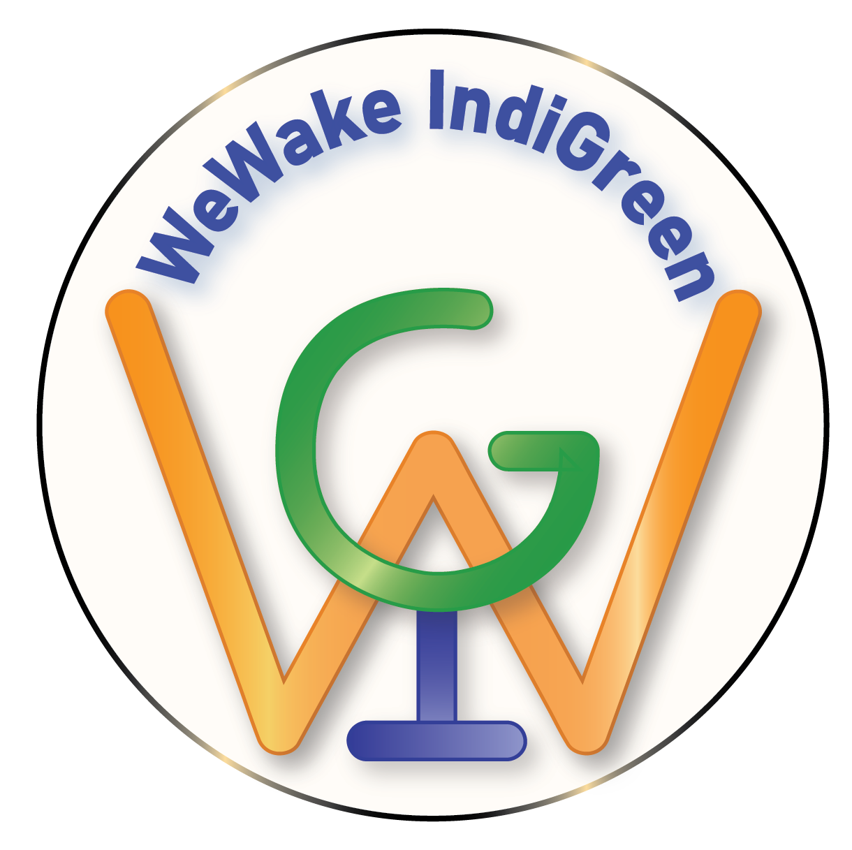 WeWake IndiGreen logo