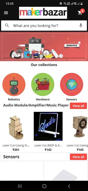 MakerBazar.in screenshot 1
