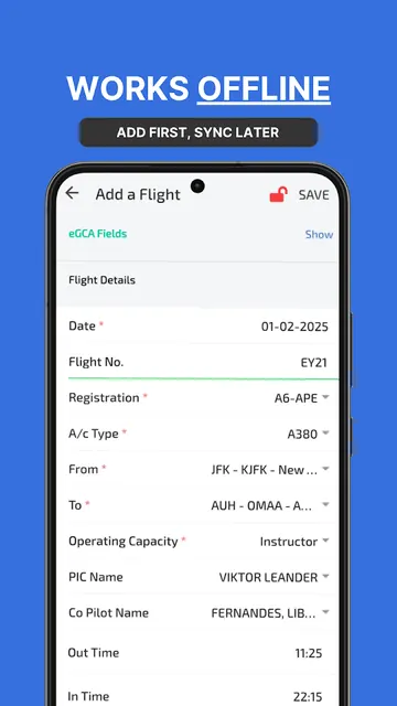 Wingman Pilot Logbook App screenshot 3