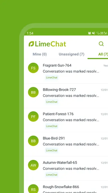 LimeChat screenshot 1