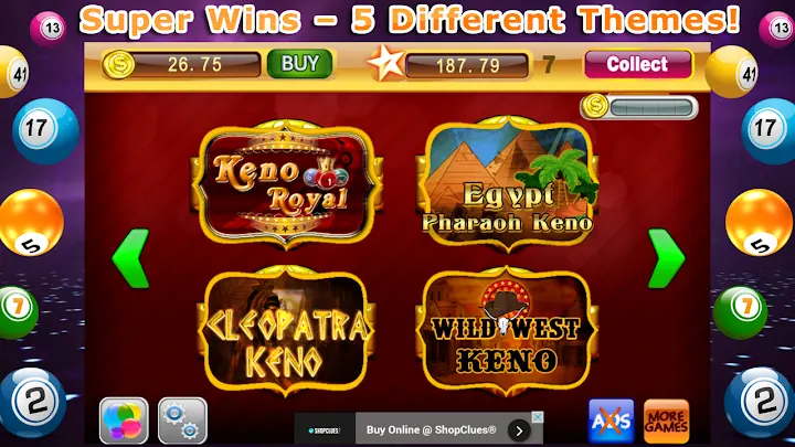 Lucky Keno- Casino Bonus Games screenshot 3