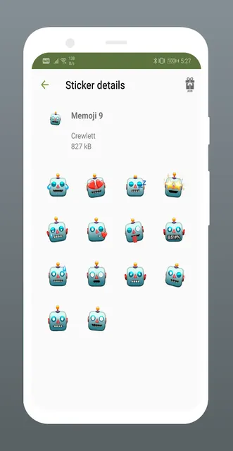 Memoji Cartoon Stickers for Wh screenshot 4