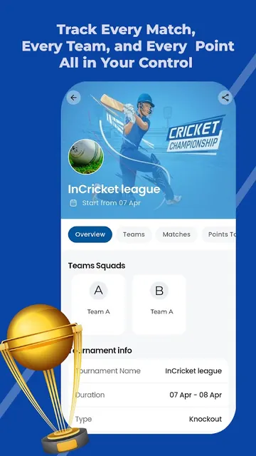 InCricket screenshot 3
