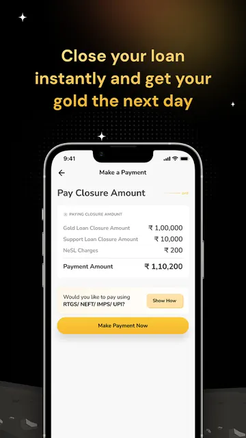 Oro Money | Gold Loans at home screenshot 3