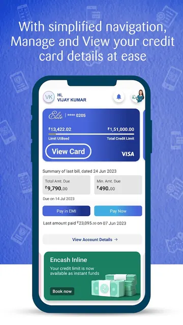 SBI Card: Manage Credit Card screenshot 3